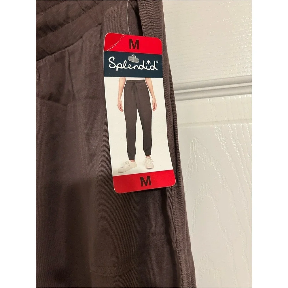 Splendid Women's‎ Jogger Pants in Purplish  Brown.